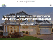 Tablet Screenshot of candlconstructioninc.com